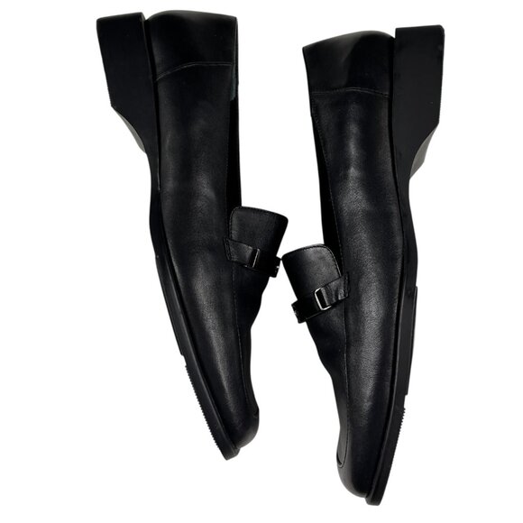 Bandolino Simmons Black Leather Upper Loafers Flats Size 8 M Preppy Y2K - Picture 5 of 10